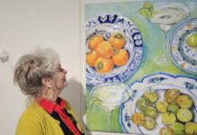 7 en 8 februari expositie olieverfschilderijen van Marjan Kok bij Galerie Ingrid Slaa