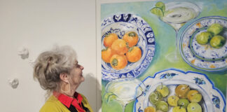 7 en 8 februari expositie olieverfschilderijen van Marjan Kok bij Galerie Ingrid Slaa