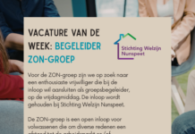 Vrijwillige begeleider gezocht voor ZON-groep in Nunspeet