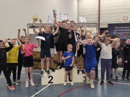 Ds. C. de Ridderschool wint 42e editie Scholierentoernooi Tafeltennis