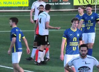 Nunspeet strijdt, maar moet buigen voor sterk Lunteren.