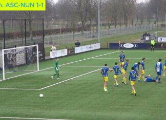 Nunspeet verliest bij asc Waterwijk